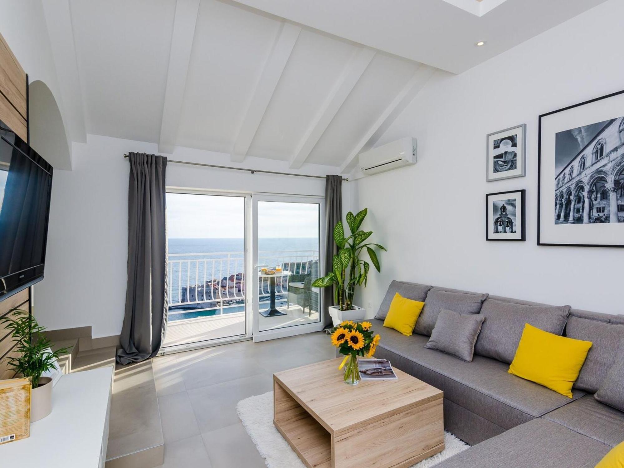 Ploce Apartments-One-Bedroom Apartment With Terrace And Sea View Dubrovnik Eksteriør billede